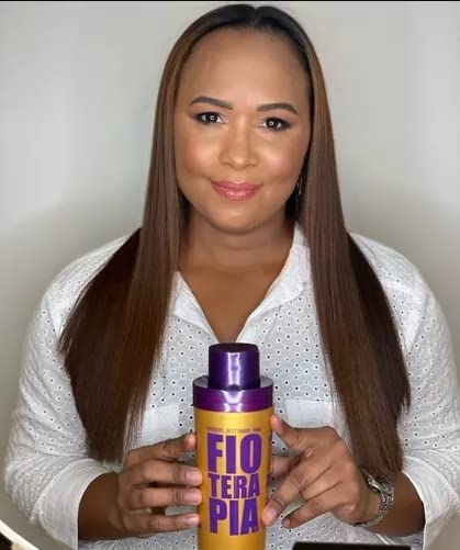 Vista 7 de EG Everk Gold Fioterapia - Tratamiento de queratina brasileña de 169fl oz Cepillo progresivo Un solo paso Sistema de alisado Sellado térmico