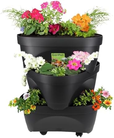 Blumentopf-Untersetzer Mit Rädern | Mobiler Pflanzenroller Für Schwere Töpfe - Schont Deine Böden