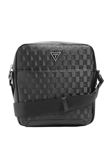 GUESS bolso de hombro Torino Crossbody Bag en color negro para llevar cruzado o al hombro