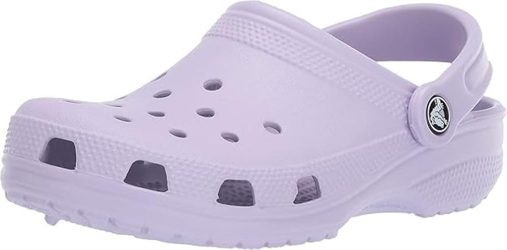 Crocs Women's Classic Marbled Tie-dye Clogs - 8 Women/6 Men - Lavender