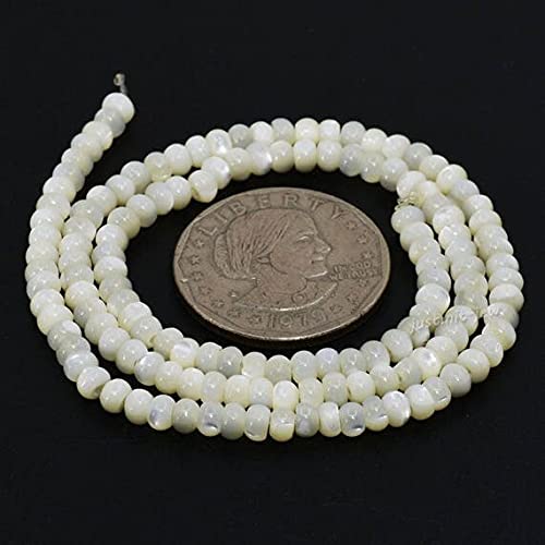 Perles en nacre 4mm LKBEADS pour créer vos bijoux de plage et colliers d'été