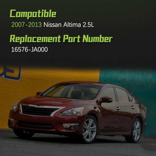 Image of 16576-JA000 Engine Air Intake Hose Tube With Clamps for 2007 2008 2009 2010 2012 2013 Nissan Altima 2.5L