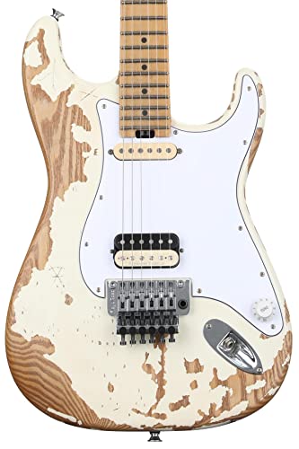 Henrik Danhage Limited Edition Signature Pro-Mod So-Cal Style 1 HS FR M White Relic - Les Beatles, Paul McCartney, John Lennon, RIngo Starr, George Harrison Henrik Danhage Limited Edition Signature Pro-Mod So-Cal Style 1 HS FR M White Relic