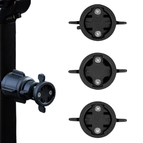 Soporte de montaje para cronómetro, soporte para cronómetro de ciclismo - Base de soporte para computadora de ciclismo - Equipo de ciclismo con diseño de encuadernación ajustable para desplazamientos