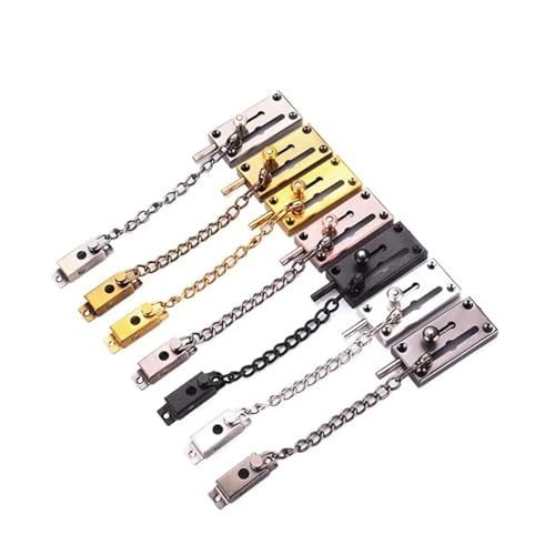 Serrure de porte de sécurité en acier brossé pour salon et hôtel - 3