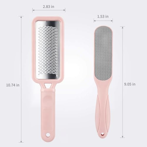 Image of Fu Store 2 Pack Foot Files Callus Remover Foot Rasp Dual Sided Foot File