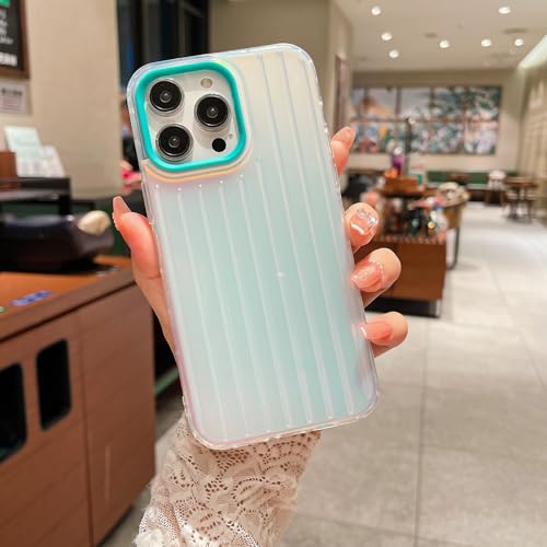 Coque rigide argentée iPhone 14 Pro style bagage business chic en déplacement