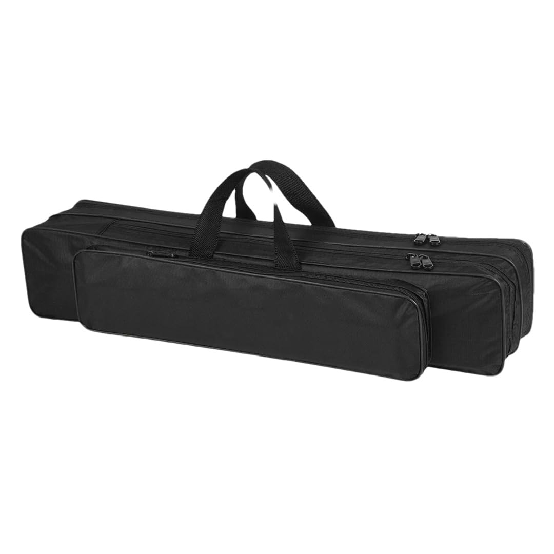 Suwequest Borsa portatile per canna da pesca, 70 cm/80 cm, custodia per attrezzi da pesca, organizer per attrezzi da pesca
