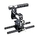 Produktbild LLC- CLAYMORE Kamera Video Cage Kit mit Griff für Sony A6000 A6300 A6400 A6500 Kameras, Mount Follow Focus, Matte Box, Mikrofon, LED, Monitor, Flash, für Film Movie Making