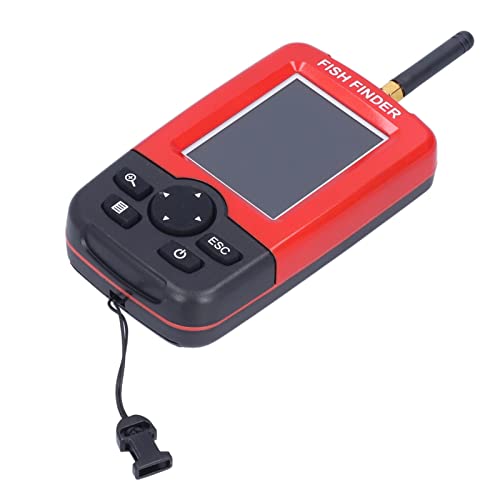 Sonic Fish Finder: utilizza la tecnologia sonar intelligente per la ricerca dei pesci, chip integrati di alta qualità, prestazioni stabili, rilevamento accurato e miglioramento rapido 'efficienza dei punti di pesca. Dotato di display LCD TFT, con retroilluminazione a LED , è in grado di rilevare e visualizzare il contorno subacqueo, la profondità 'acqua e le dimensioni del corpo del pesce insieme alla profondità.