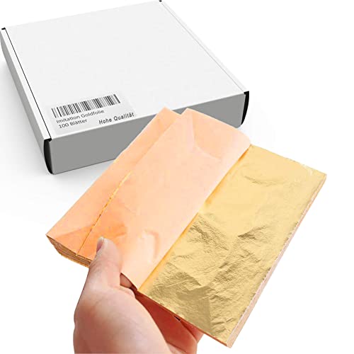 Foglia Oro & Gold Leaf —100 pezzi Foglio Oro |