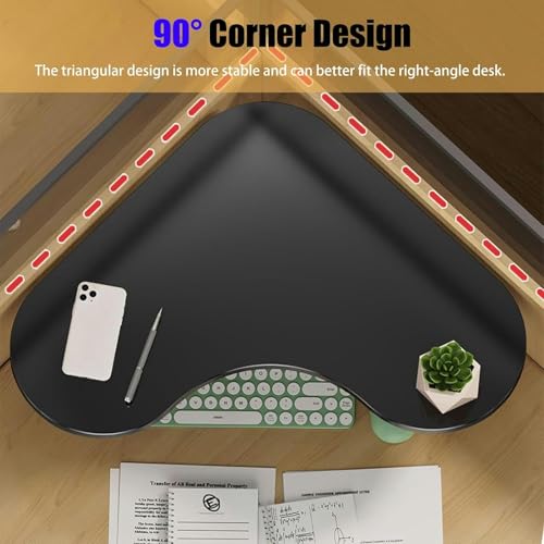 Support de moniteur d'angle ergonomique avec hauteur réglable et rangements