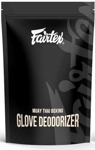 Fairtex Boxing Glove Deodorizer Inserts - Odor Eliminator and Moisture Absorber for Boxing, Kickboxing and Muay Thai Gloves - Keeps Equipment Fresh and Hygienic