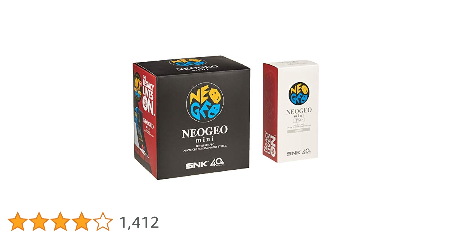 Amazon.co.jp: NEOGEO mini + NEOGEO mini PAD (白) セット