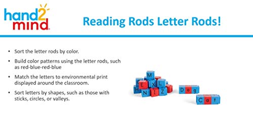 Hand2Mind 60001C Reading Rods, Create Sight Words thumb #8