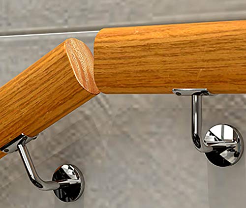 Rampes d'escalier en bois antidérapantes pour personnes âgées et sécurisation des murs - 8