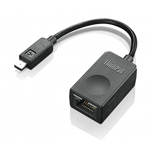 Image of Lenovo 4X90F84315 ThinkPad Ethernet Extension Cable for Charging Adapter (Black)