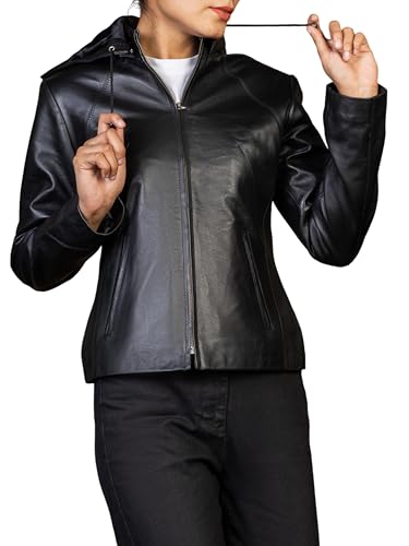 Jentlouis Leather Hooded Jacket Mサイズ Leather Hooded Jacket – Jent Louis