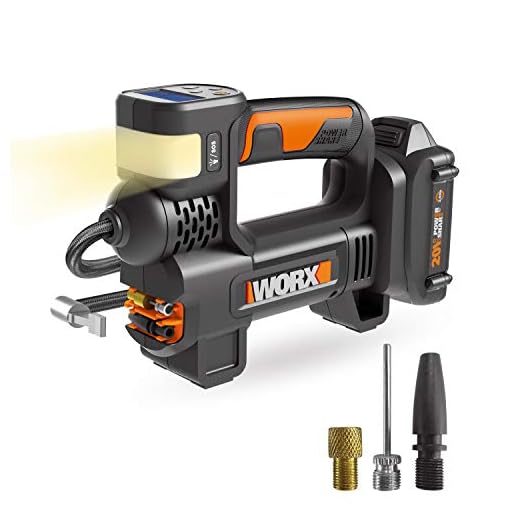 Worx WX092L 20V Power Share Portable Air Pump Inflator