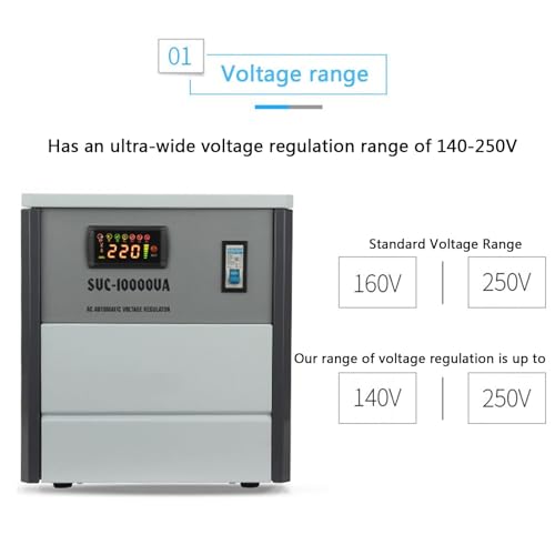 Régulateur de tension 2000W automatique et silencieux pour préserver vos équipements - 4