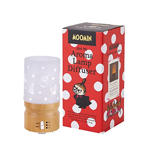 【完売品】ムーミン　アロマランプディフューザーエッセンシャレオイル付き（3ml） ムーミン アロマランプディフューザー”新デザインが登場！「森の