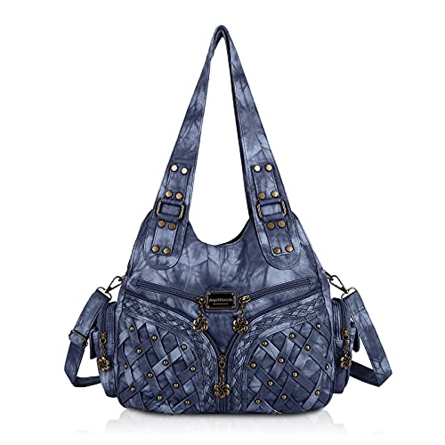 Image of Angel Barcelo Purses for Women Large Shoulder Bag Soft Hobo Bags for Women