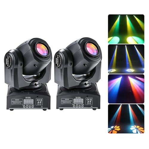 BSBL LED Moving Head DJ Lights 30W Spotlight with 8