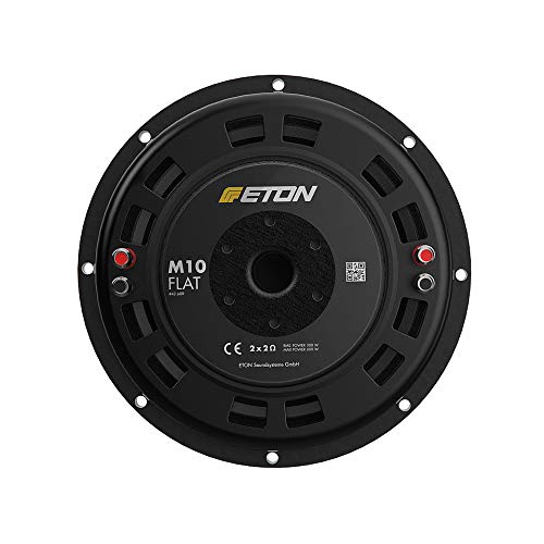 Eton M10-FLAT Subwoofer 25 cm (10 Zoll) Subwoofer 300 WRMS @ 2x2 Ohm