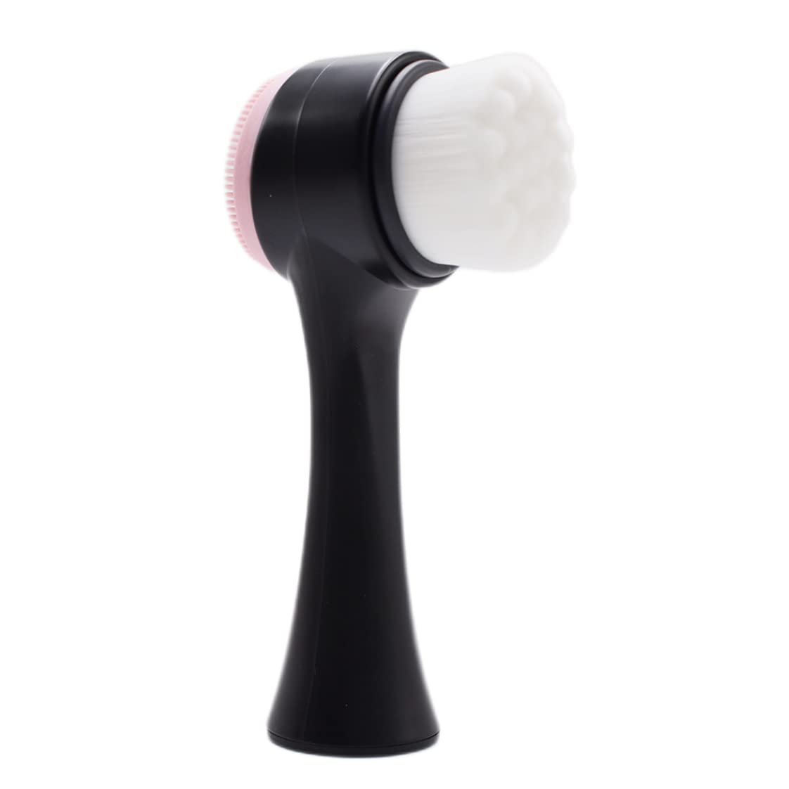 Manual Face Brush Silicone Face Scrubber 2 in 1 Cleansing Brush for Cleaning Exfoliating