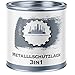 Produktbild Lausitzer Farbwerke Metallschutzlack 3in1 SEIDENMATT Weißaluminium RAL 9006 Aluminium 3-in-1 du sparst dir Anti-Rost-Produkte Metallfarbe Metalllack Farbe für Metall Stahl Eisen Zink Aluminium (1 L)