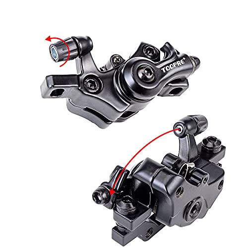 Mimoke Bicycle Brake Front/Rear Brake Aluminum Alloy Outdoor Brake Disc, Mountain Mechanical Caliper (Front & Rear) - Image 4