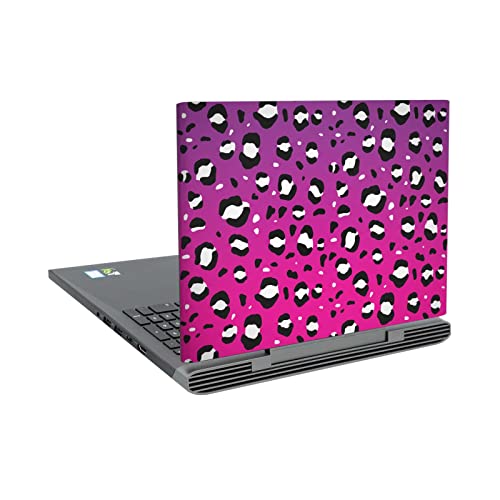 Sticker portable rose léopard Grace pour personnaliser votre Dell Inspiron 15 7000 en espace café