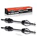 A-Premium Pair (2) Rear CV Axle Shaft Assembly Compatible with John Deere Gator XUV 620i, Gator XUV 850D, 2007 2008 2009 2010, Driver and Passenger Side, Replace# AM135876, AM140523