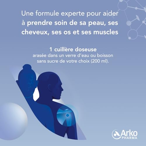 Arkopharma - Collagène Peau Cheveux Os & Muscles 260 g | Peau - Rides - Articulations - Cheveux et ongles - Os | 260 g – Image 5