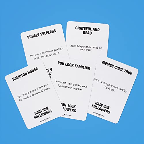 Influencers In The Wild Board Game - 2-6 Players - Built By Tank Sinatra & Tank's Good News - Social Media Board Games For Adults, Social Media Merchandise Card Games For Adults #TOP5