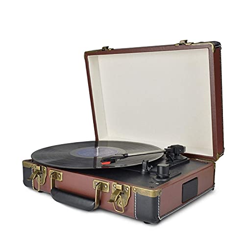 Tourne-disques Retro, am FM Radio Bluetooth Portable 33/45/78RPM Platines Disque Vinyle Phono Player Aux-in RCA Line-Out - Les Beatles, Paul McCartney, John Lennon, RIngo Starr, George Harrison Tourne-disques Retro, am FM Radio Bluetooth Portable 33/45/78RPM Platines Disque Vinyle Phono Player Aux-in RCA Line-Out