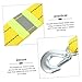 Ciieeo 5 Ton Heavy Duty Car Tow Rope Hooks – 4.8m Polyester Double Layered Towing Strap for Trucks SUVs and Emergency Roadside Assistance