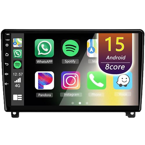 🛩[Plug and Play] Non è necessario distruggere il cablaggio originale del veicolo, cambiare gli elementi originali, non collegare e riprodurre. Supporta Auto I-Drive originale, supporta Google Play, supporta la telecamera posteriore originale, supporta musica Bluetooth / telefono Bluetooth, supporta lettore musicale / video. Controllo del volante compatibile Compatibile con il sensore di parcheggio originale