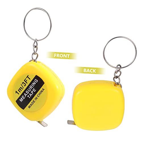 Cinta métrica retractil llavero mini 20 pcs portátil miniatura 6