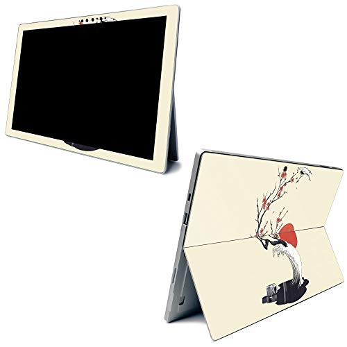 Image of MightySkins Carbon Fiber Skin for Microsoft Surface Pro 7 - Accident | Textured Carbon Fiber Finish | Easy to Apply, Remove, and Change Styles | Made in The USA (CF-MISURPR7-Accident)