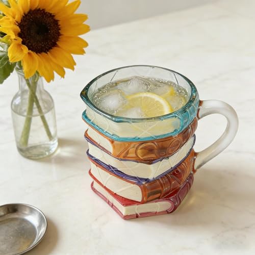 Taza para té y bebidas con diseño 3D literario para taza café 4