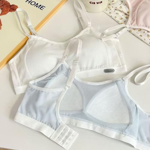 5Packs Teenager Girls,Training Bras for Girls 12-18,Kids Bra,Youth Sports Bra2