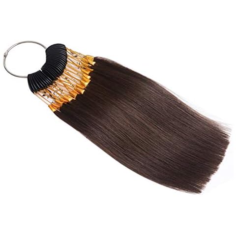 RemeeHi Dark Brown Hair Colour Sample Rings Cover
