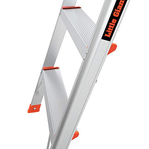 Little Giant Ladders, Flip-N-Lite, 5-Foot, Stepladder, Aluminum, Type 1A, 300 lbs Rated (15273-001)