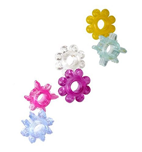 Super Stretchy Silicone Cock Rings - Comes in Assorted Colours and Textures
