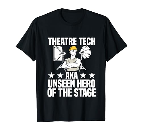 Kit de equipo de teatro Staghand Stage Technician Theatre Tech Camiseta
