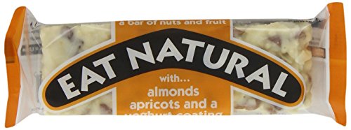 Eat Natural Fruit & Nut Bars Almond And Apricot With A Yoghurt Coating - 24 X 50Gm