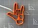 I love you hand sign Cookie Cutter