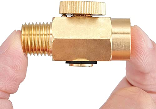 Shiwaki 1/4 NPT Maschio x 1/4 NPT Valvola di