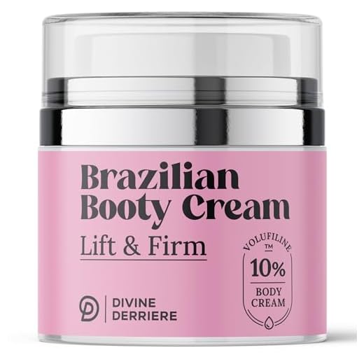 Divine Derriere Brazilian Bum Bum Cream, Lift and Firm BumBum Cream with Volufiline Helps Reduce the Appearance of Cellulite for a Lifted and Firm-looking Derriere - 50ml